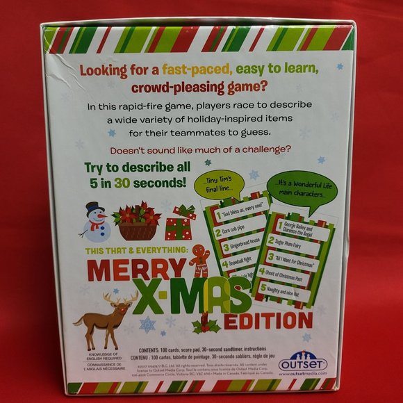 This That and Everything Party Game Merry Christmas Edition - Picture 2 of 11